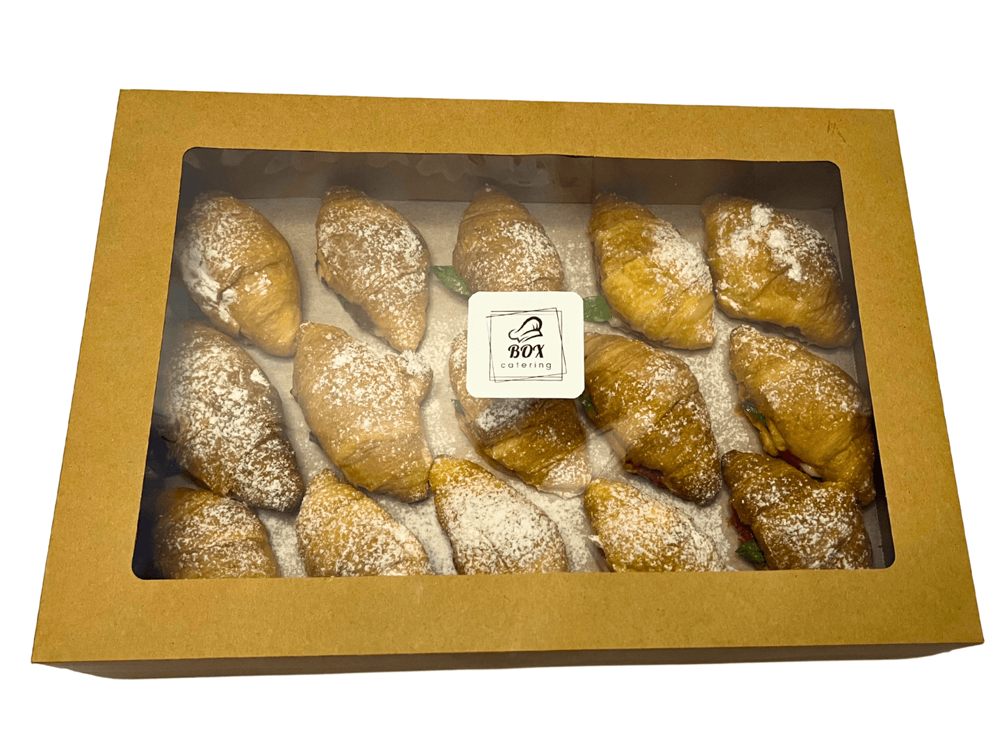 Raspberrie Custard Croissant Box - Box Catering