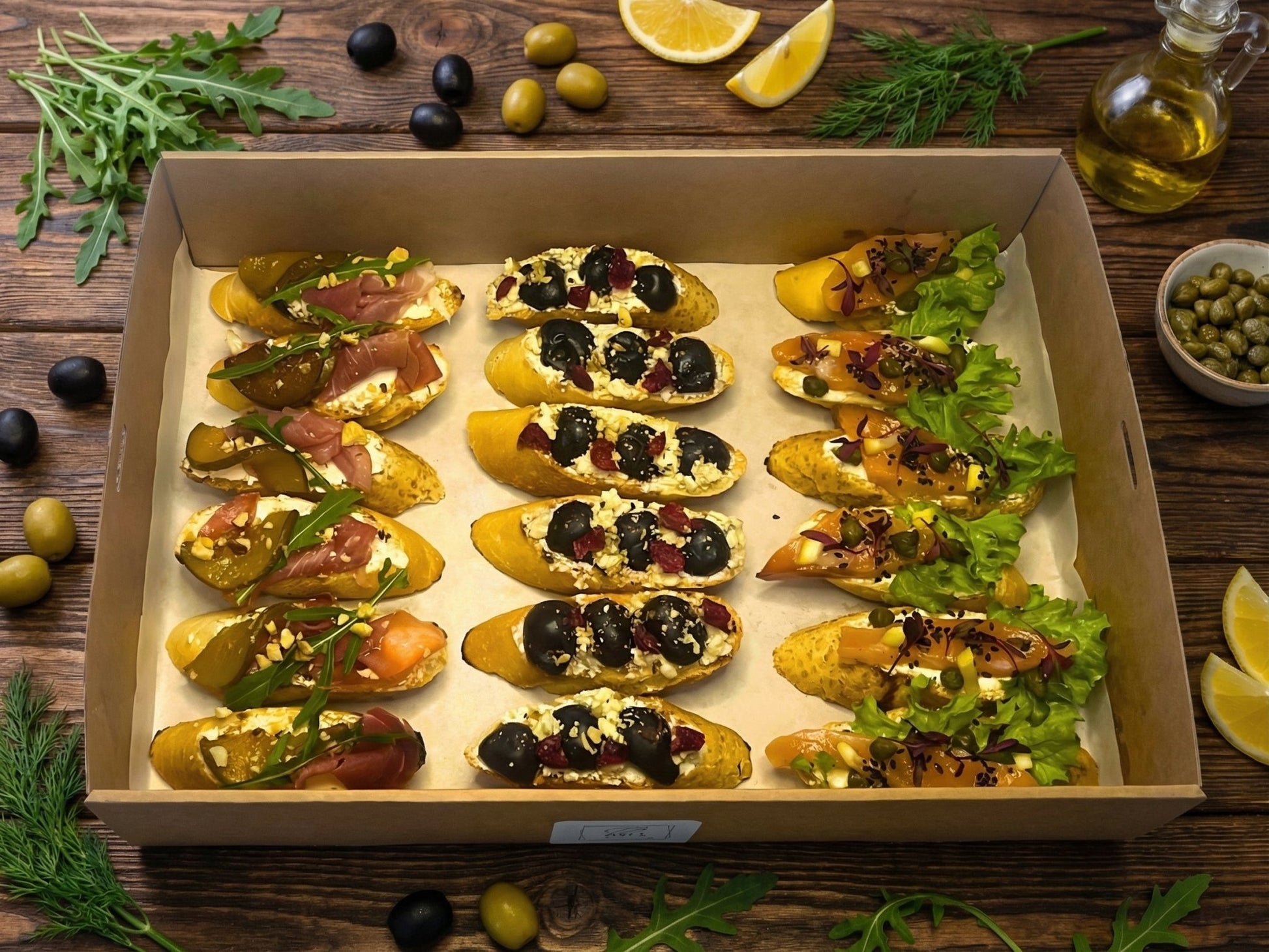 Bruschetta Box №3 - Box Catering