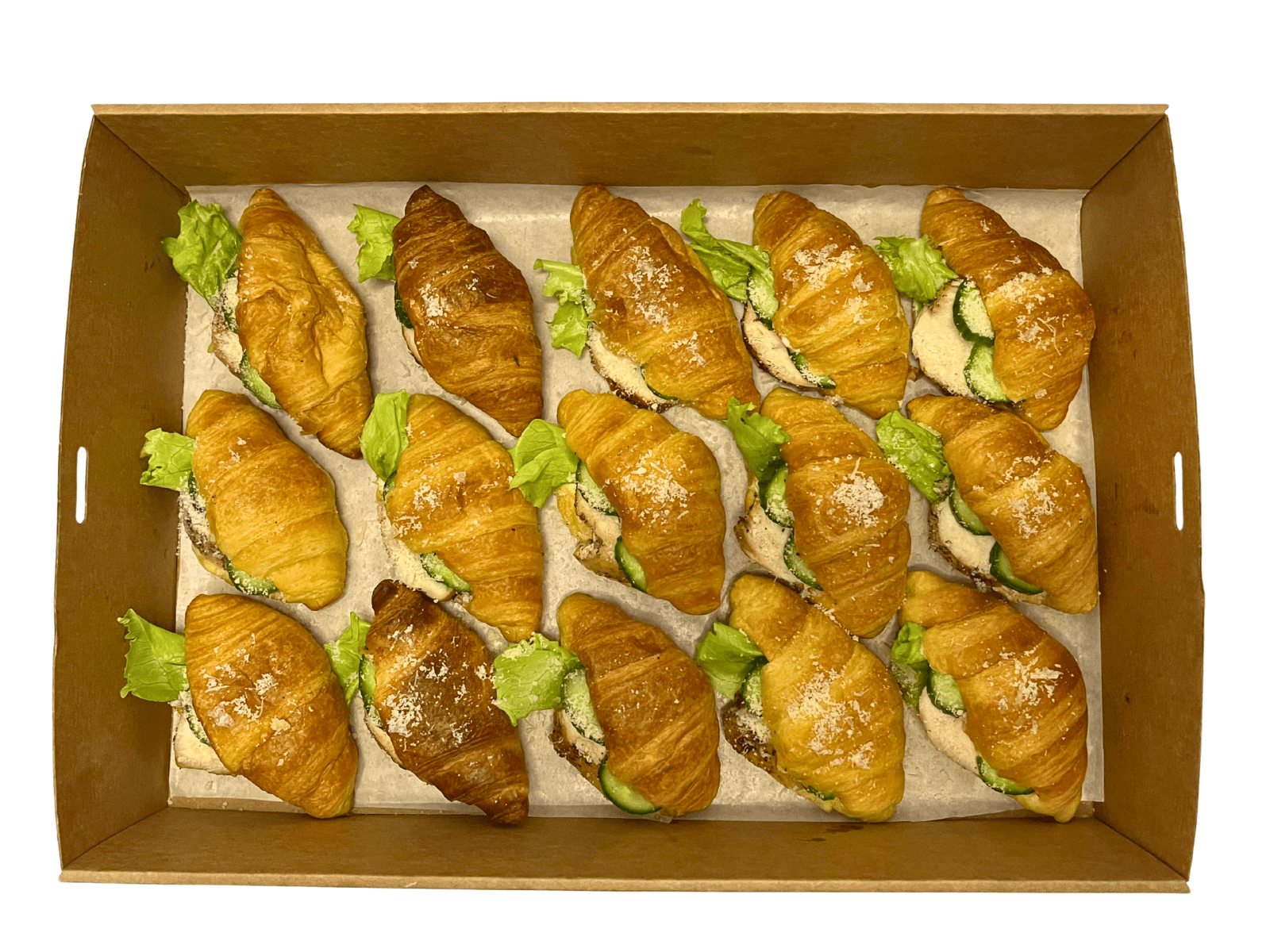 Chicken Parmesan Croissant Box - Box Catering