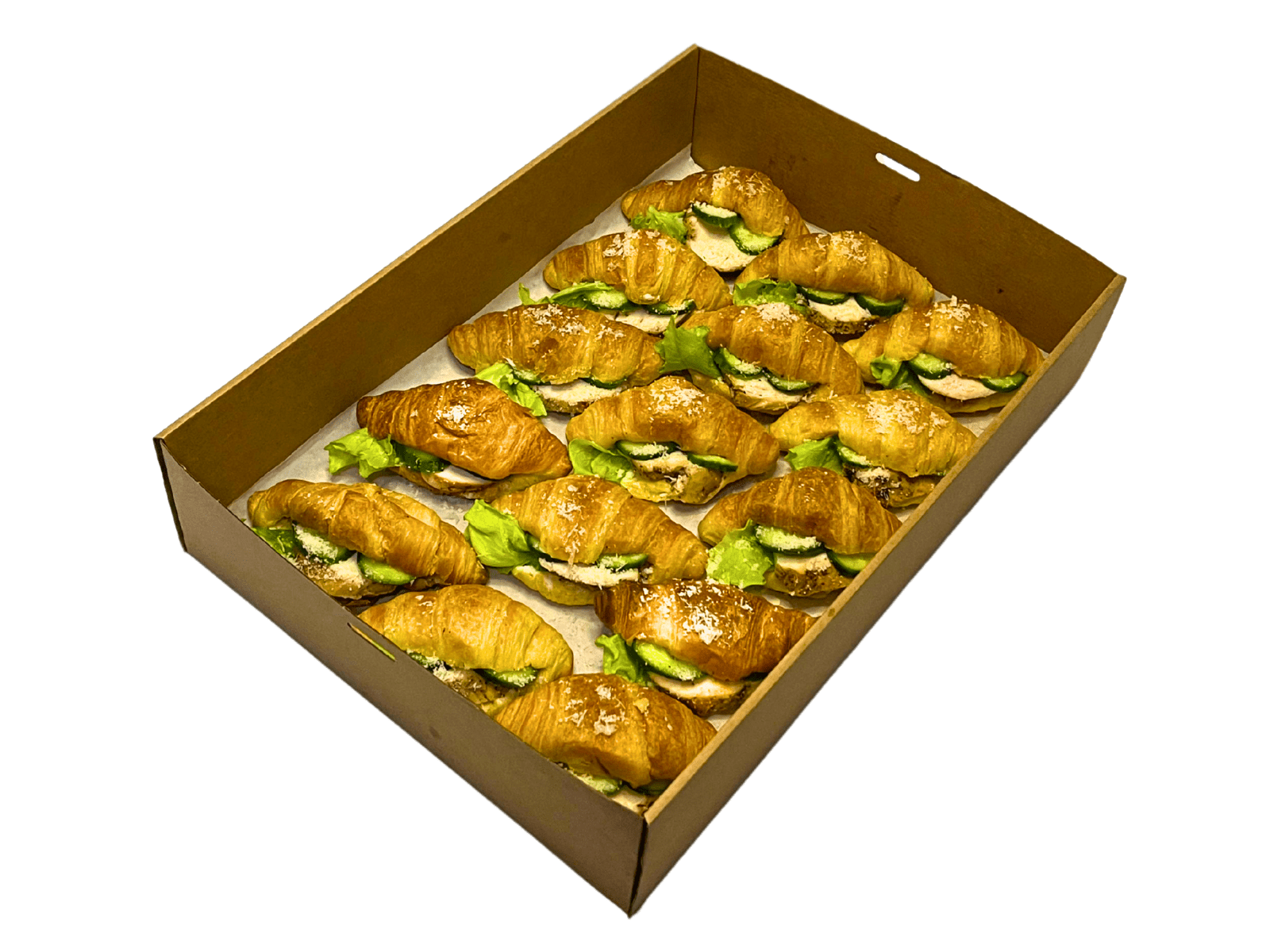 Chicken Parmesan Croissant Box - Box Catering