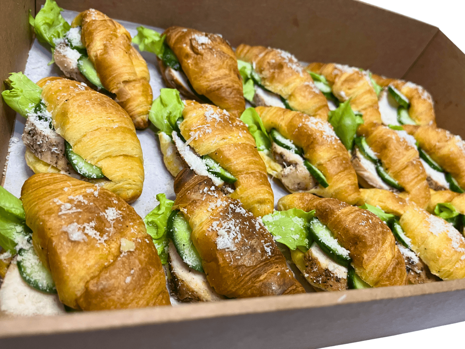 Chicken Parmesan Croissant Box - Box Catering