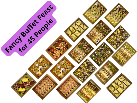 Fancy Buffet Feast for 45 People - Box Catering