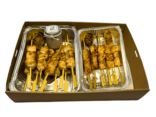 Grill Salmon Skewers Box - Box Catering