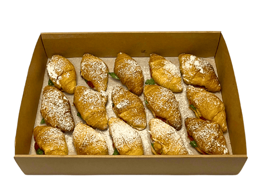 Raspberrie Custard Croissant Box - Box Catering